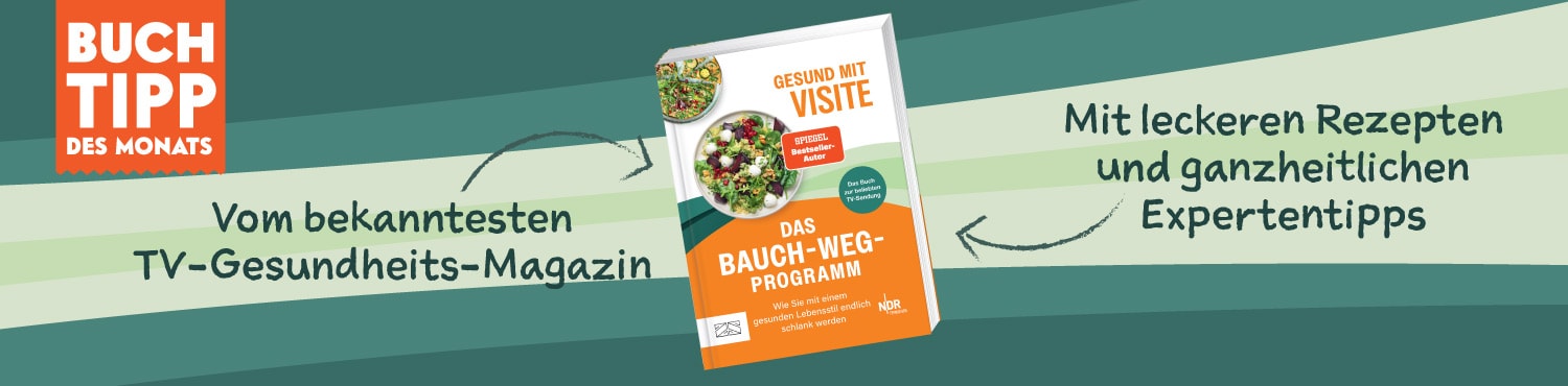Buchtipp des Monats ist "Das Bauch-weg-Programm"